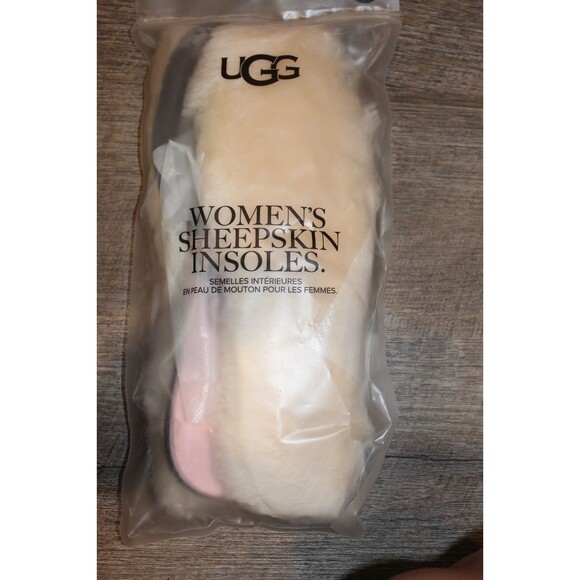 Ugg‎ Insoles Women's Shearling Sheepskin Boot Shoe Footbed Replacements New - Picture 2 of 5